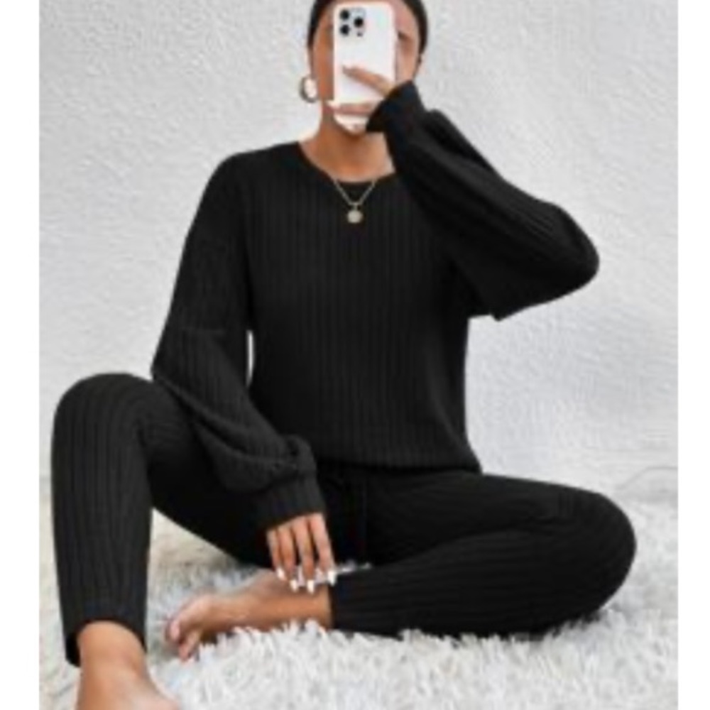 SHEIN black lounge set never worn